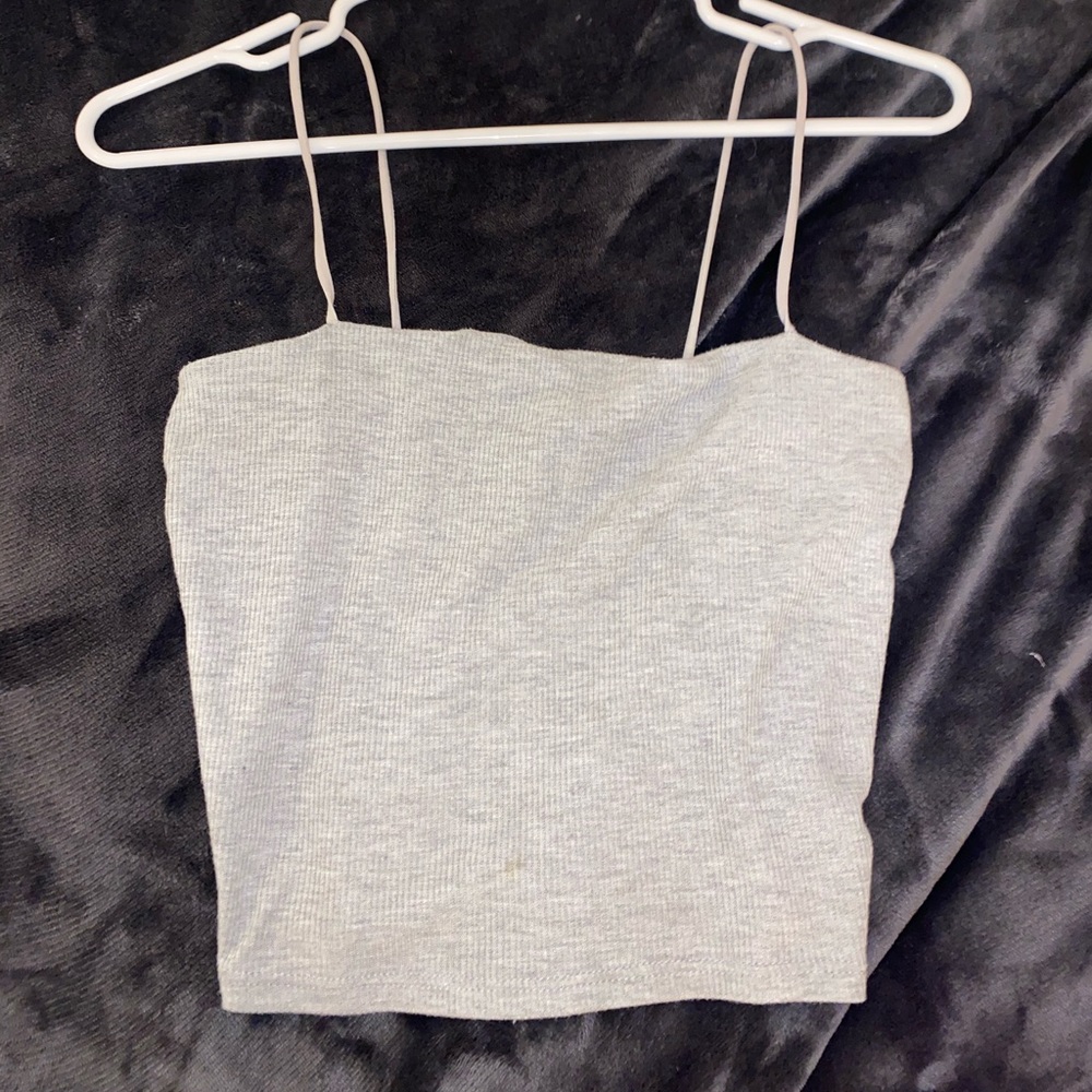 Windsor grey crop top